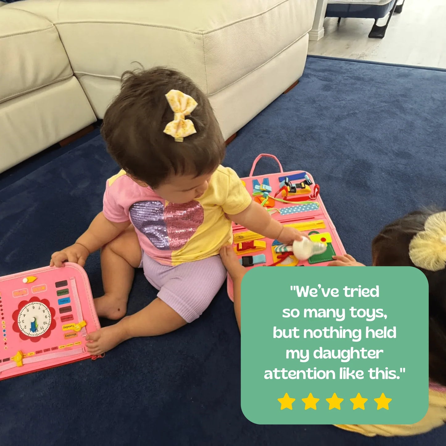 Brainibee™ Montessori Busy Board
