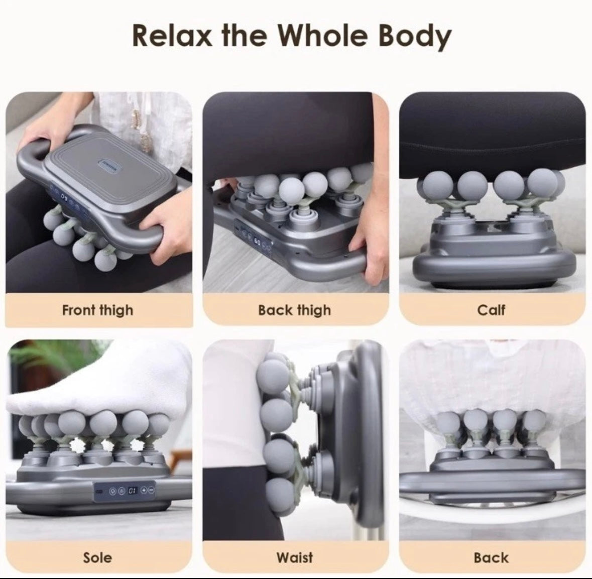 Your Daily Reset™ – Powerful Deep Tissue Massage Gun 16-Head Massage